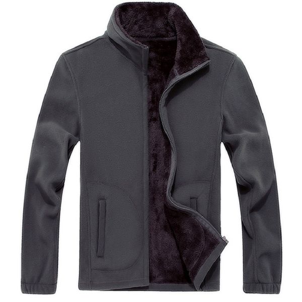 

мужского твердого утолщенного chaqueta hombre мужчина одежда softshell флис куртка мужчина теплая толстовка теплового мужской зима хлопок па, Black;brown