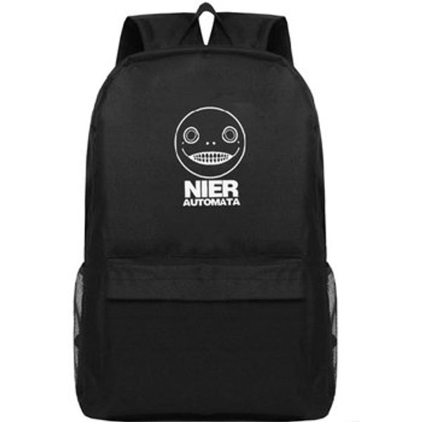 

nier automata backpack yorha type b day pack game school bag quality packsack leisure rucksack sport schoolbag outdoor daypack