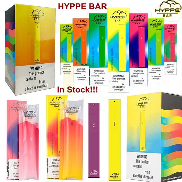 

Новый HYPPE BAR одноразовое устройство Pod 1,3 мл Картриджи 280mAh Батарея разряжена Бобы Vape Pen E сигареты Starter Kits с кодом безопасности