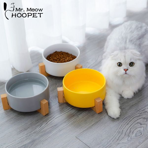 

hoopet cat bowl dog water feeder bowl cat kitten drinking fountain dish pet goods
