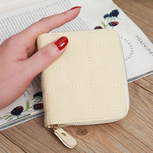 Women Cute Zipper Wallet Coins Purse Ladies Multifunction Card Pocket