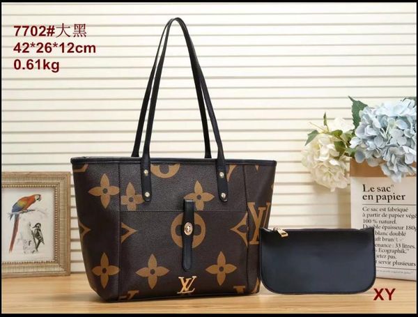 

2pcs / комплект высокого qulity классические конструкторов womens сумочек цветок дама композит тотализатор pu кожа сцепления плечо сумка жен
