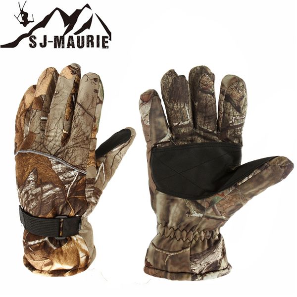 

sj-maurie ski protector winter warm gloves tactical skiing hunting cycling gloves antislip sports warm camo motorcycle