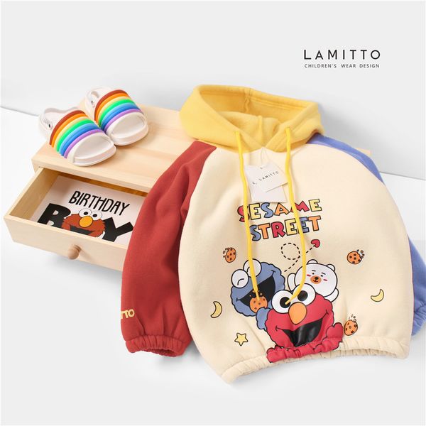 

new autumn and winter clothes for boys and girls cartoon velvet clothes boys hoodies toddler girl hoodie, Black