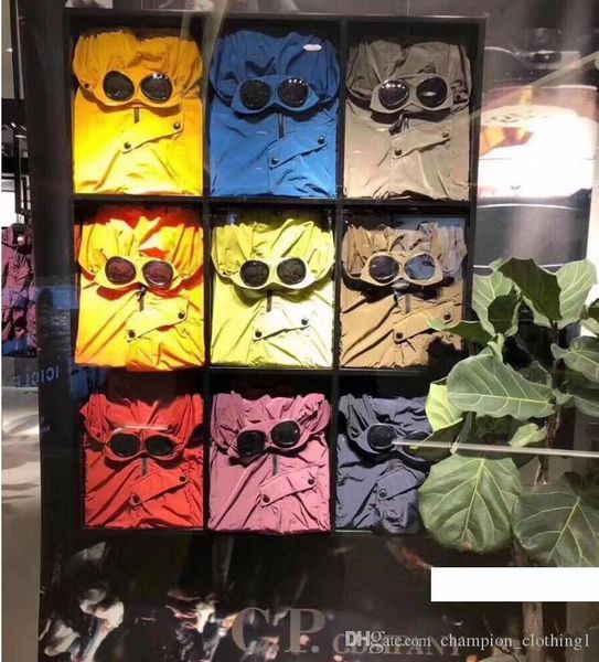 

роскошные дизайнерская 100% c.p курток горячей продажи италия mens конструктора тавро куртка tide бренд высокого качество бренд пальто мода, Black;brown