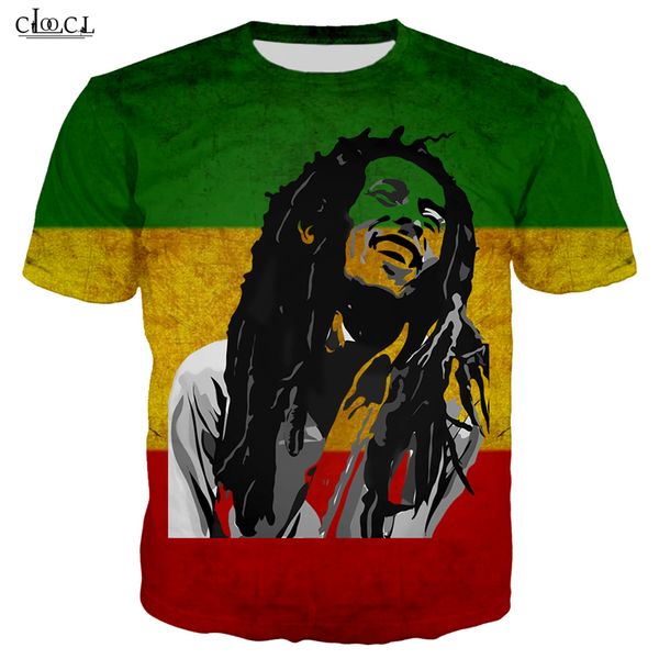

reggae хип-хоп футболки bob marley printed 3d с коротким рукавом футболки мужчины женщины повседневная смешной summer фитнес спорт tops s-5x, White;black