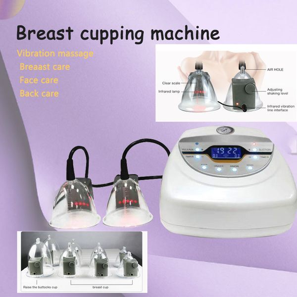 

new listing vacuum massage therapy enlargement enlarge breast pump lifting breast enhancer massager bust cup body shaping beauty machine