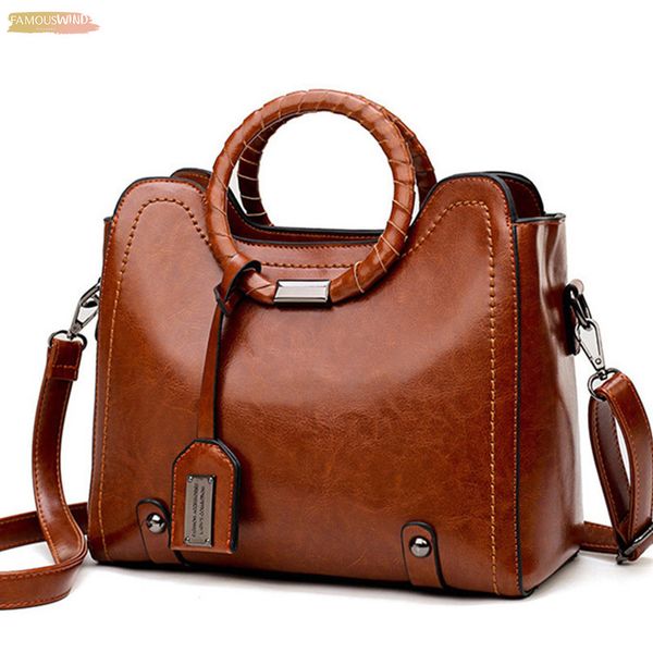 

lan lou women bags vintage bags for women 2020 shoulder bag fashion handbags pu leather new messenger bag