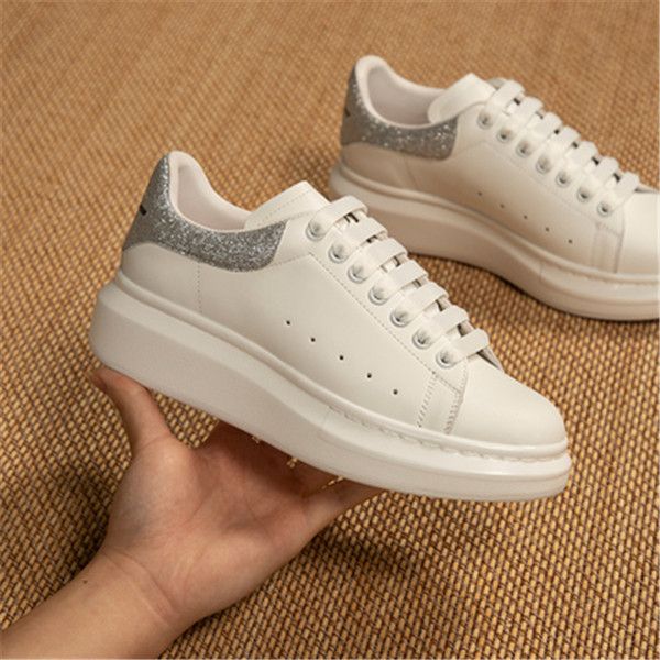 

fashion designer men's and women's shoes wild vintage luxury platform star small white shoes women's thick running shoes snea, Red;white