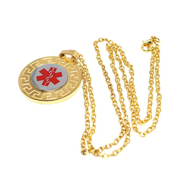 

golden pendant doctor nurse necklace pendant girl dating gift, Silver