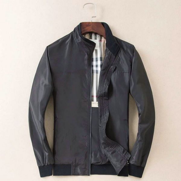 

burberri british brand jacket mens designer jacket luxury casual parka high-end fashion windbreaker boutique pilot jacket hip-hop jackets, Black;brown