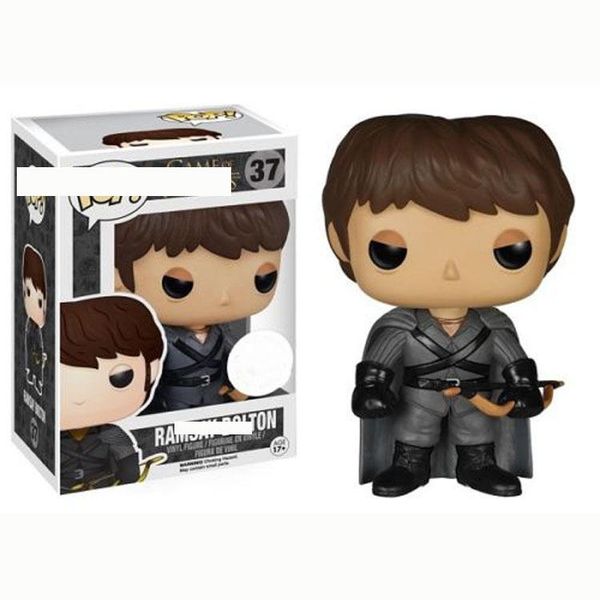 

kawaii new funko pop funko pop game of thrones ramsay.bolton vinyl action #37 pvc model dolls gifts toys figures