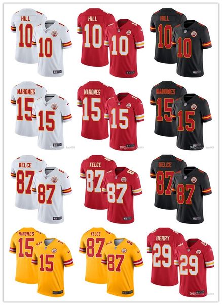 

Men 039 women 039 youth kan a city 15 patrick mahome 87 travi kelce 29 eric berry 10 tyreek hill red white cu tom chief football j