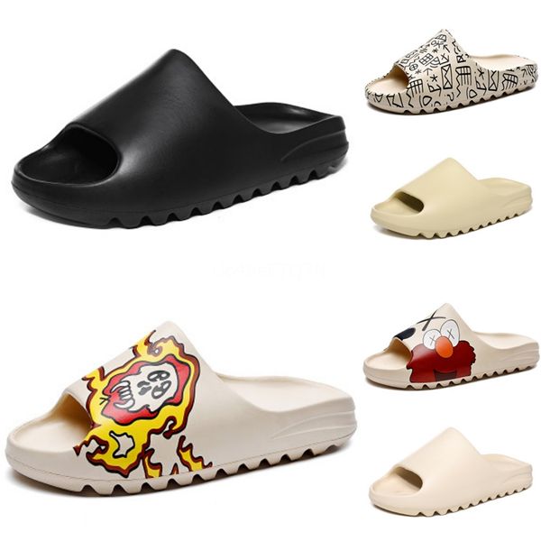 

flats shoes women men summer leopard print zipper shoes flat beach open toe breathable sandals sapato feminino woman sandals 2020#582, Black;grey