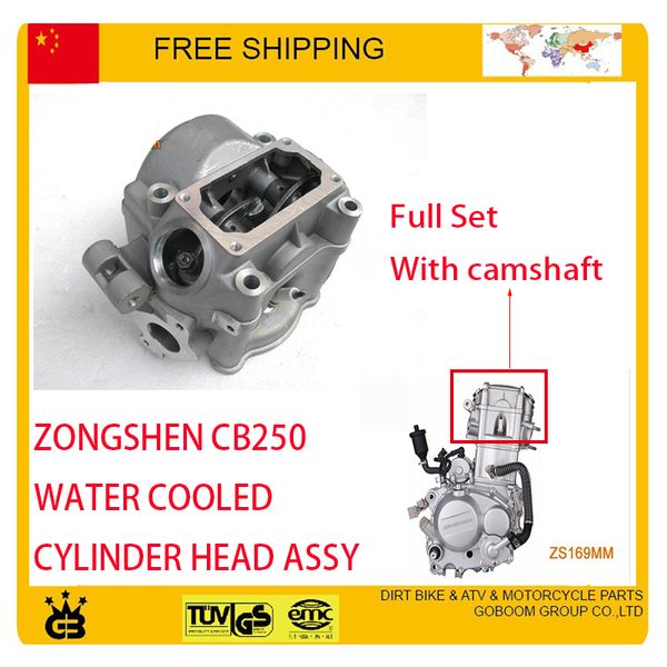 

cqr kayo bse 250cc dirt pit bike atv quad zongshen cb250 water air cooled engine cylinder head camshaft motorcycle accessories
