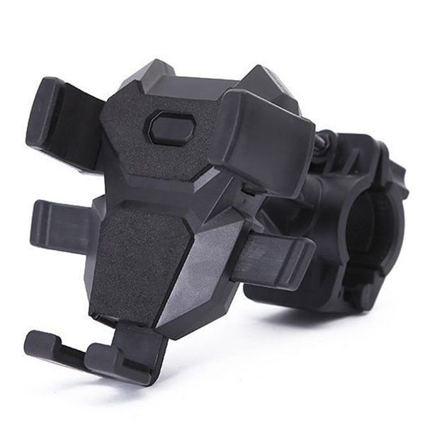 

bicycle mobile phone navigation bracket abs mobile phone holder 360 degree rotating bicycle riding mobile phone holder