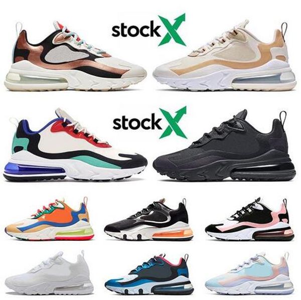 

stock x react element running shoes for men womens triple black white bauhaus homegrown beige fashion trainers brand sneakers with box