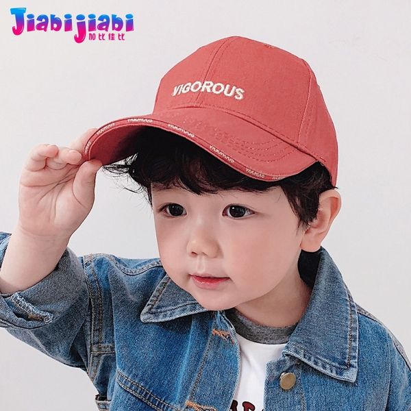 

children peaked cap preschool toddler spring summer girl baseball cap kids soccer basketball sports letter sun visor 2-6 old, Blue;gray