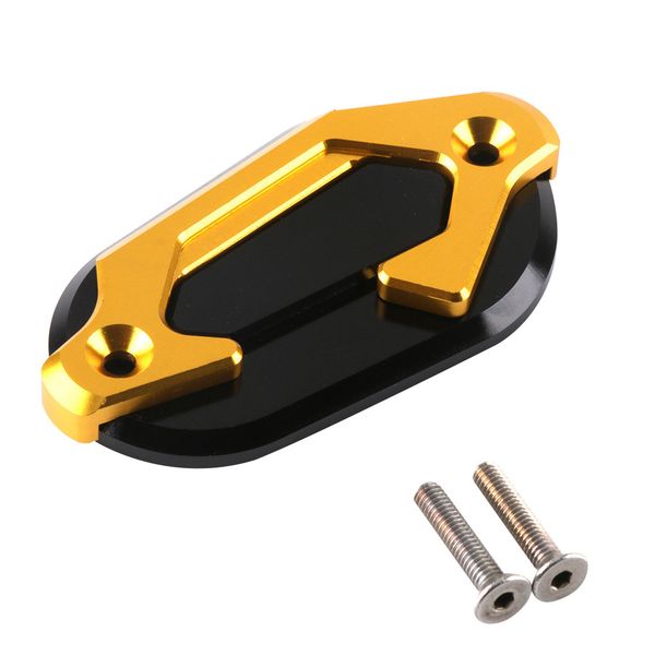 

1 x reservoir oil cup cap cover motorcycle aluminum alloy liquid reservoir for ninja 400 2017 2018 2019 #wl1