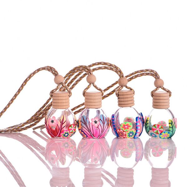 

fashion automobile perfume pendant essential oil empty bottle vehicle perfume bottle the interior rearview mirror ornaments