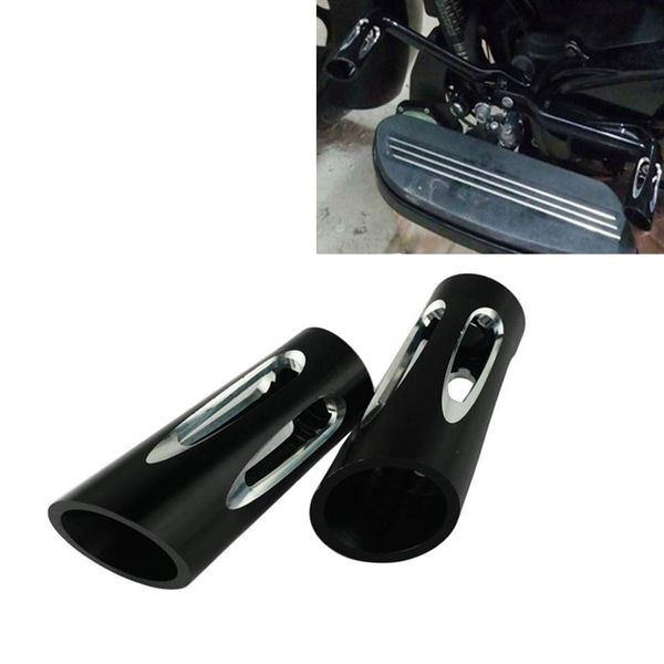 

black gear shift peg shift footpeg cnc metal for touring sportster 883 1200 dyna softail v-rod breakout 1994-2016