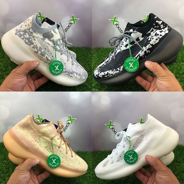 

with stockx kanye west 380 alien mens running shoes triple black white clay beluga fashion luxury designer men women shoes 36-46