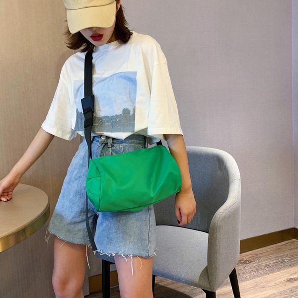 

waterproof sports cross body bag women solid color sports shoulder bag yoga messenger bags travel bags handbag totes #20