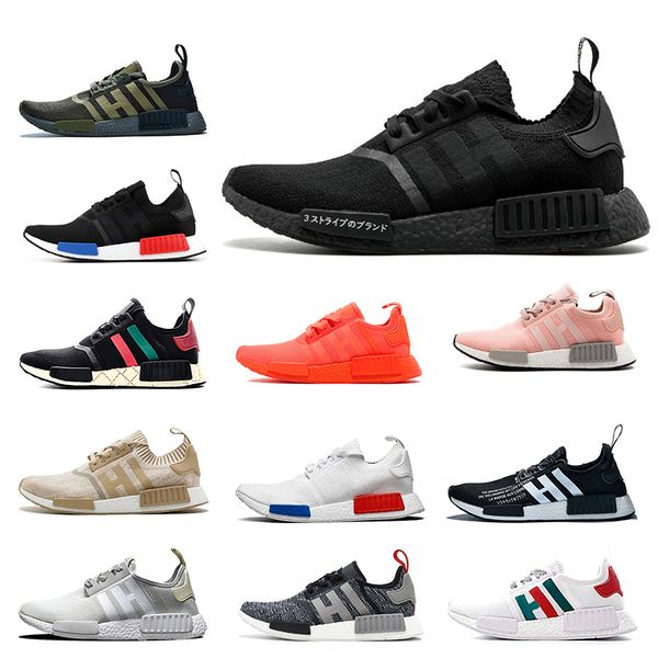 

japan black r1 women mens running shoes og classic thunder cream beige tri-grey military green designer run shoes runners trainers sneakers