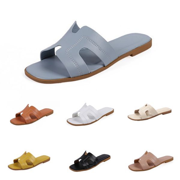 

sagace 2020 summer shoes women hollow round toe flats heel slippers fashion bow buckle strap casual slippers for women 426, Black