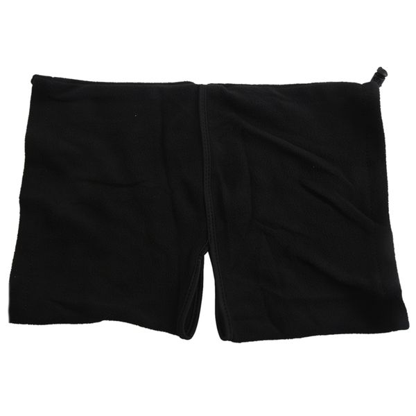 

snood 4 в 1 руно мужского шарфа черного капюшона балаклаве шее теплее зима hat, Black