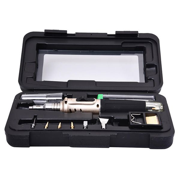 

hs-1115k professional butane gas soldering iron kit welding kit torch