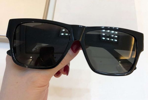 

vintage rectangular black sunglasses mod 372 sun glasses mens designer sunglasses new with box, White;black