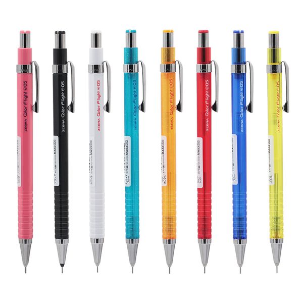 

japan zebra ma53 mechanical pencil 0.5mm kudo sayaka 1pcs, Blue;orange