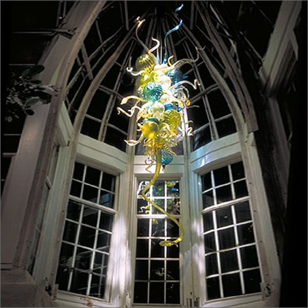 

bright colorful art hand blown glass pendant chandeliers europe designed mouth blown borosilicate pendant lamps made in china