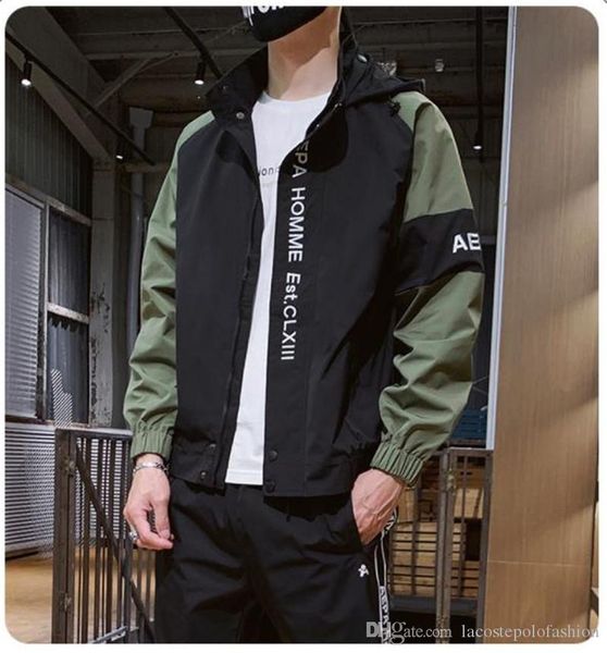 

мужские дизайнерские спортивные костюмы мода письмо вышивка уличные спортивные стили 2 шт. наборы весна осень повседневная одежда, Gray