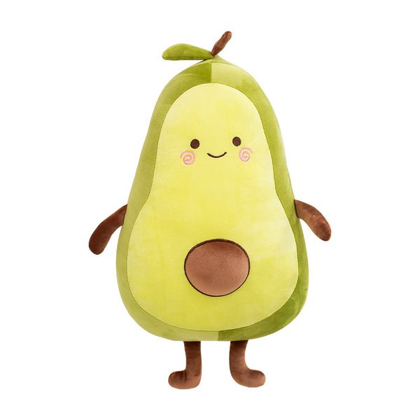 

simulated fruit plush toys 65 cm and 75 cm avocado cushion pillow children's fruit cartoon toys girls'christmas gifts