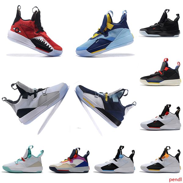 

with mens basketball shoes xxxiii pf 33 future of flight utility blackout tech pack 33s black dark smoke grey sail sneakers
