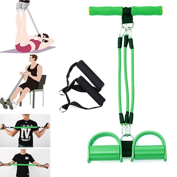 

fitness resistance pull ropes foot bands latex pedal exerciser women men sit up yoga equipment ncm99