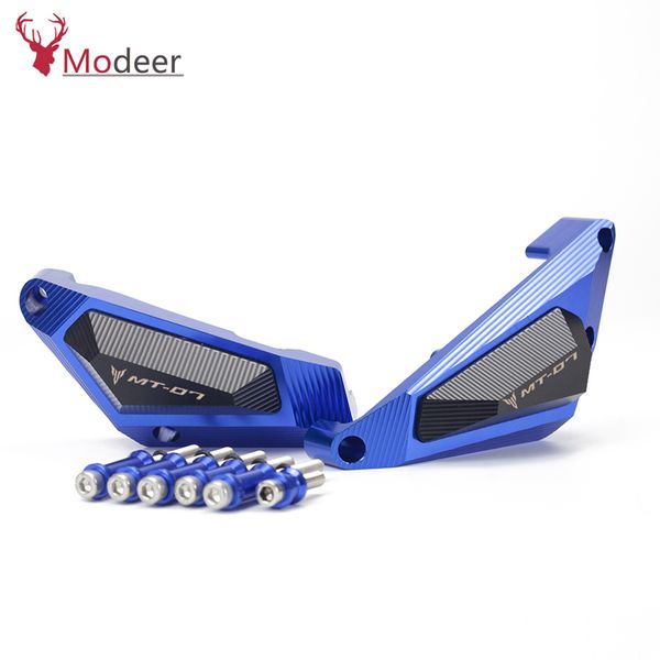

motorcycle accessories parts racing cnc engine stator cover crash pad frame protectors slider for yamaha mt07 mt 07 mt-07 fz07