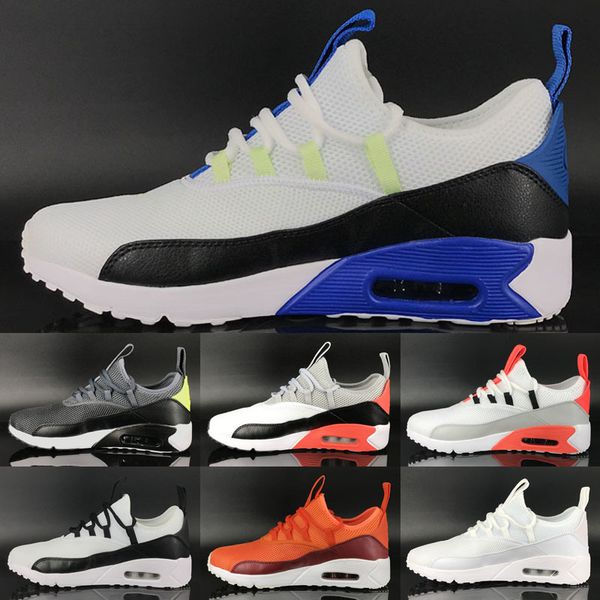 

new breathable men's kids running shoes cushion ez outdoor grey red white black mans sports sneakers