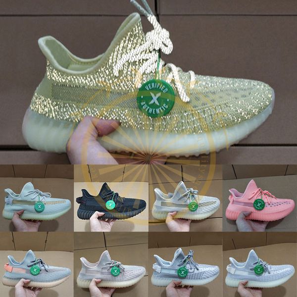 

[С коробкой X] Канье Уэст Светоотражающий Lundmark Antlia Clay Черный Статический Мужские Ж