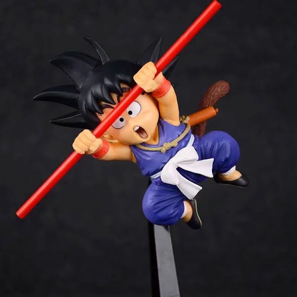 

animation toy seven dragon balls super four dragon balls: monkey king model ornament in childhood