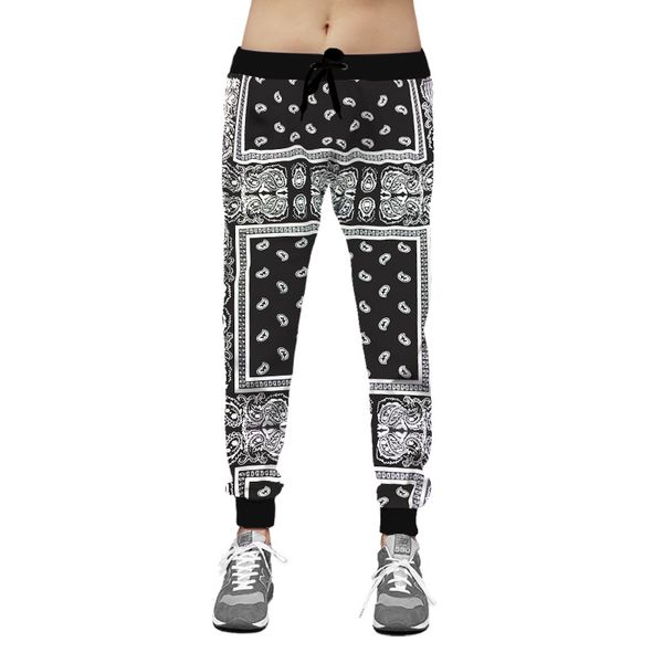 

men's pants footwear trousers european and american fashion trousers closed elastic waist sports casual pants, Black