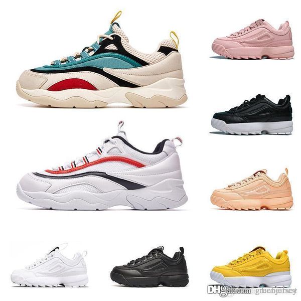 

2020 men women fashion designer shoes triple black white yellow mens trainer casual platform sneakers for jogging walking size 36-44