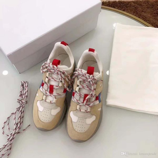 

Woman pari genuine leather i abel hoe thick platform marant neaker lace up kind ay low metallic fa hion hoe