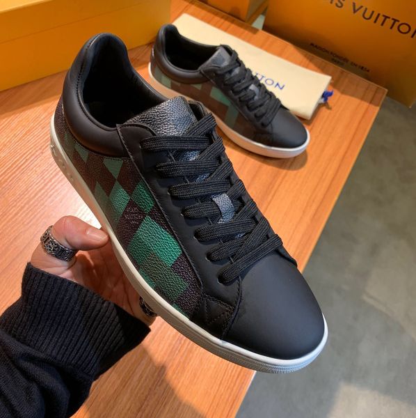

trainer fashion designer men's dress shoes superstar casual shoes men's luxury designer sports shoes size 38-45, Black