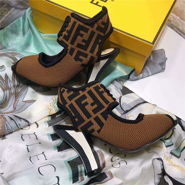 

2019 women's fashion high heels sandals leather soft suede casual black sandal shoes lady outdoor heels big size 42 41 40 green