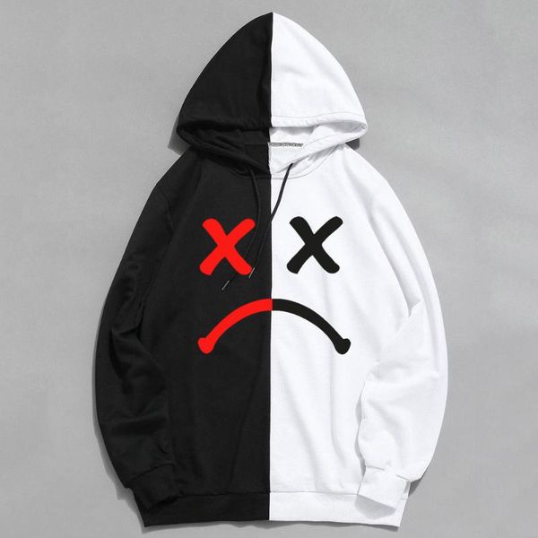 

lil peep hoodies hell boy rapper cool men / women pullover male / female hoodie sweatshirts harajuku streetwear hip hop full, Black