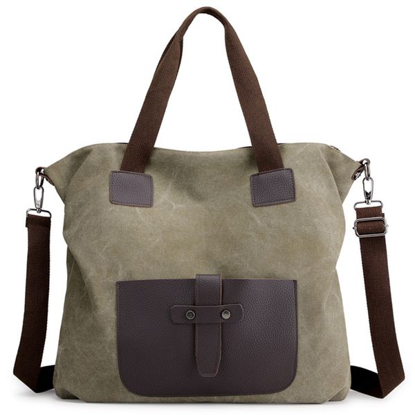

new women bag canvas handbags messenger bags for women handbag shoulder bags designer handbags green