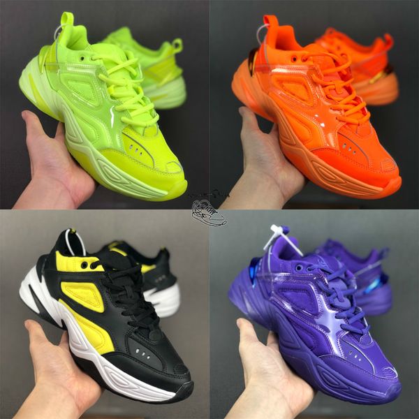 

2019 new monarch m2k tekno dad purple orange green black yellow running shoes designers mens women trainers sports sneakers black size 36-45
